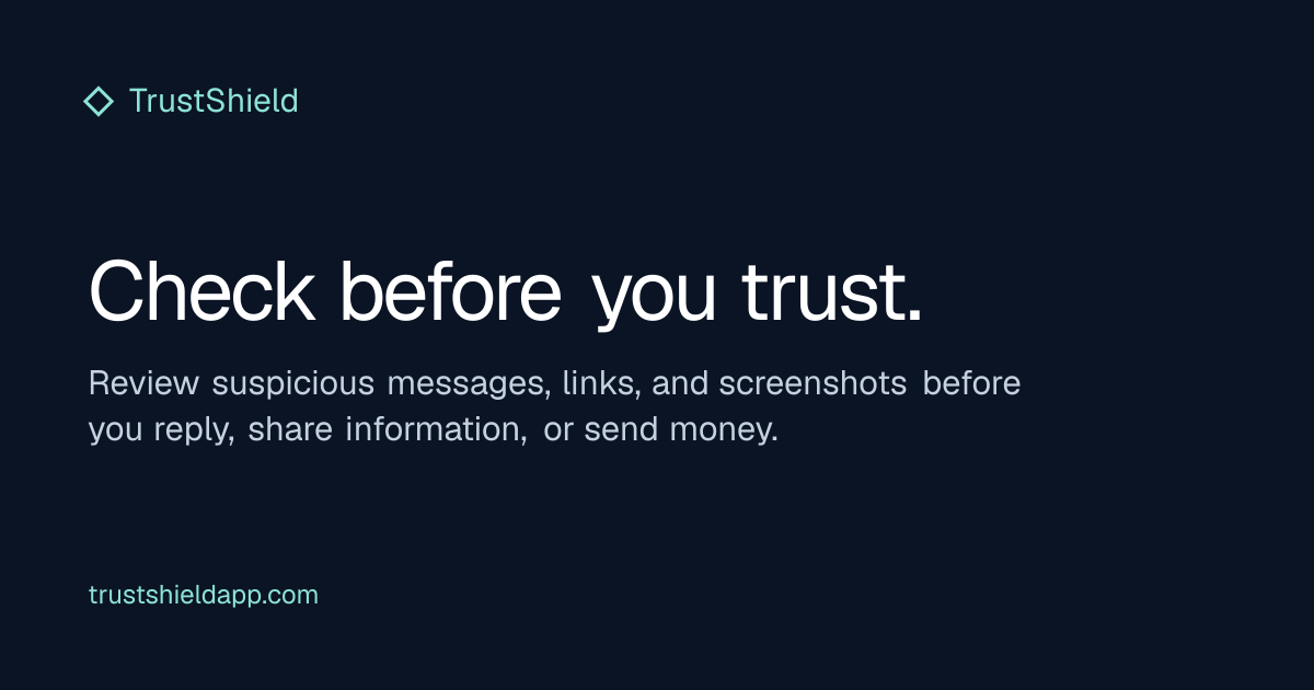 I built a scam-message checker that refuses to call anything “safe” — is the result clear or c